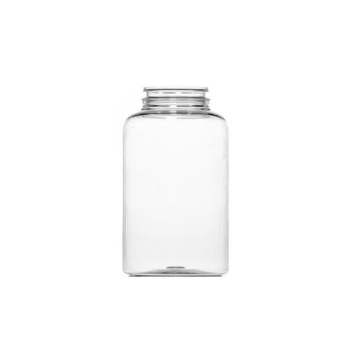 100ml Clear PET Pill Jar, 43mm Neck